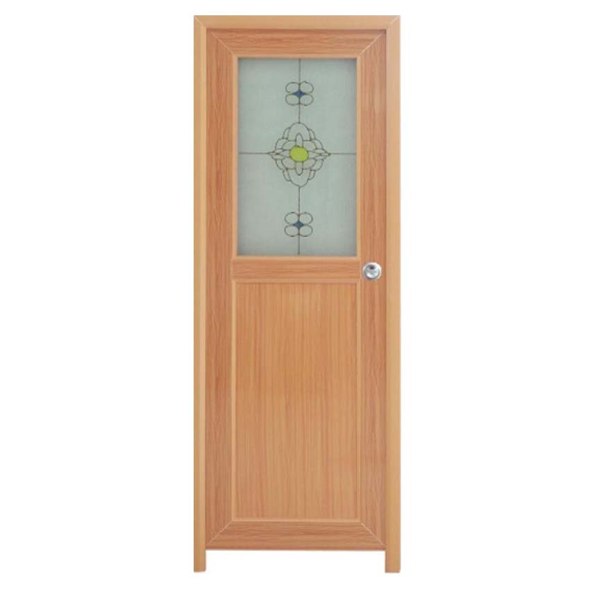 PVC Glass Door For Bathroom And Toilet | Door AND Window Factory - Chenggu